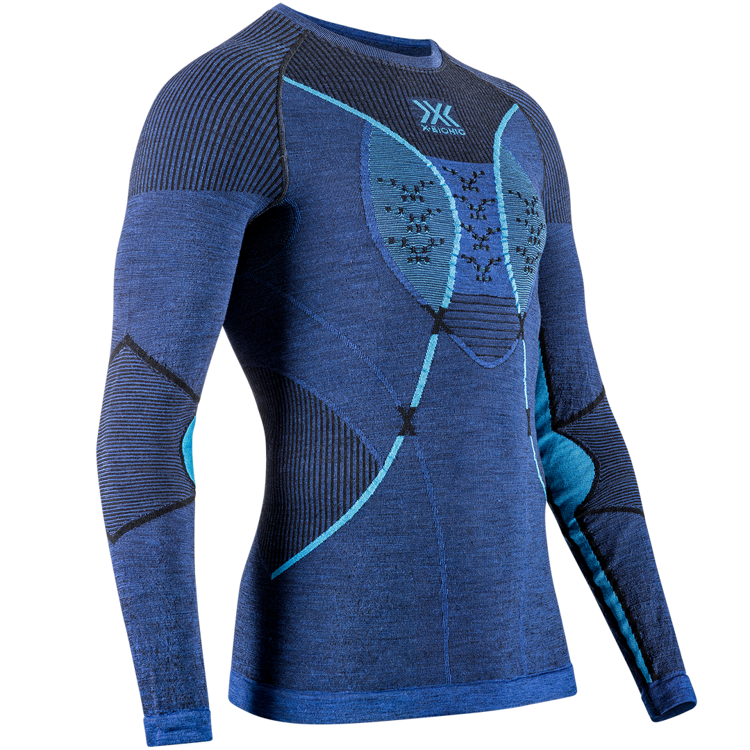Fdx Thermolinx Men's Thermal Winter Base Layer Top Blue