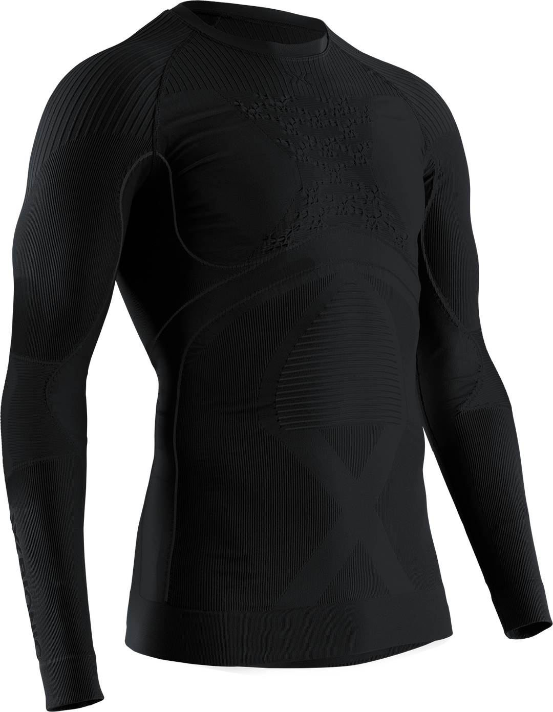 Proskins Men Moto Black Compression Base layer Long Sleeve High Neck top  inner