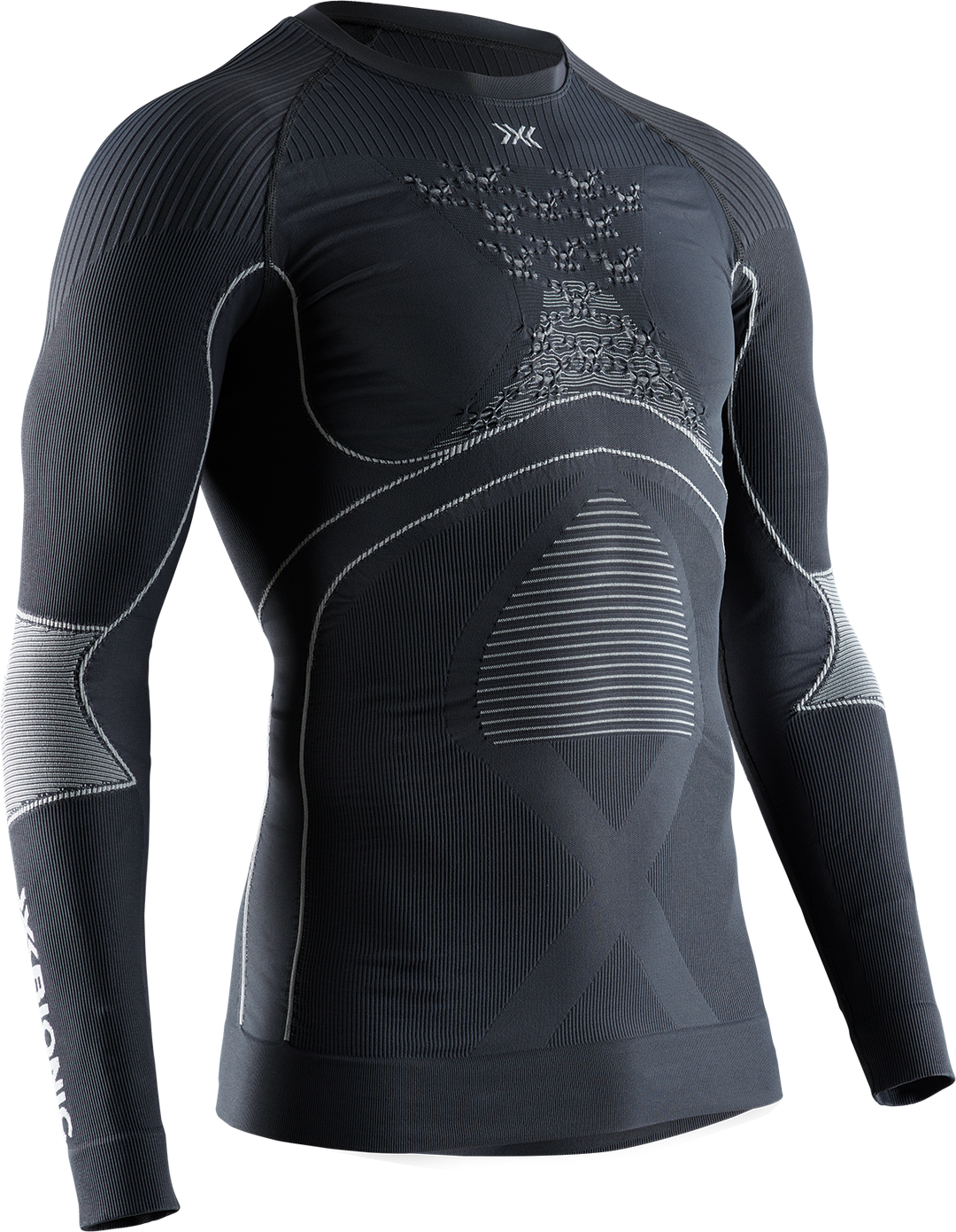 BIONIC Compression Shirt - Short Sleeve - Black with Gray - Revgear